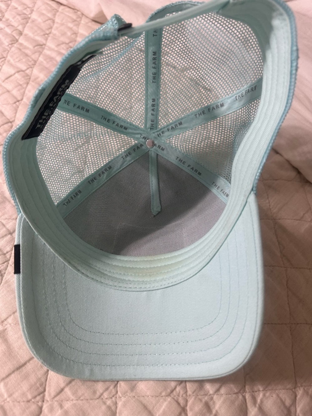 Goorin Bros Light Blue Flamingo Squad Trucker Hat - Picture 2 of 2